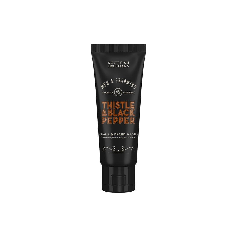 The Scottish Fine Soaps Company Thistle & Black Pepper Face & Beard Wash 75ml